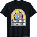 Original Care Bears Caring Brother Hoodie - Aesthetic Graphic Men Women - T-Shirt, Sweatshirt, Hoodie
