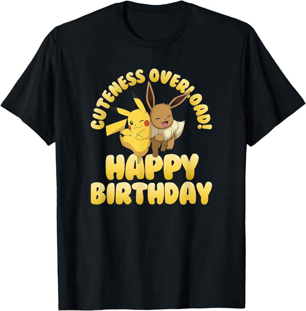 Original Pok Mon Pikachu Eevee Hoodie - Casual Everyday Wear Men Women - T-Shirt, Sweatshirt, Hoodie