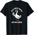 Authentic Silly Uncle Goose Sweatshirt - Aesthetic Graphic for Adults - T-Shirt, Sweatshirt, Hoodie