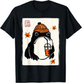 Japanese Frog Pumpkin Spice Fall Sweatshirt - Minimalist Print Men Women - T-Shirt, Sweatshirt, Hoodie