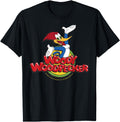 Exclusive Woody Woodpecker Logo Hoodie - Casual Everyday Wear Unisex - T-Shirt, Sweatshirt, Hoodie
