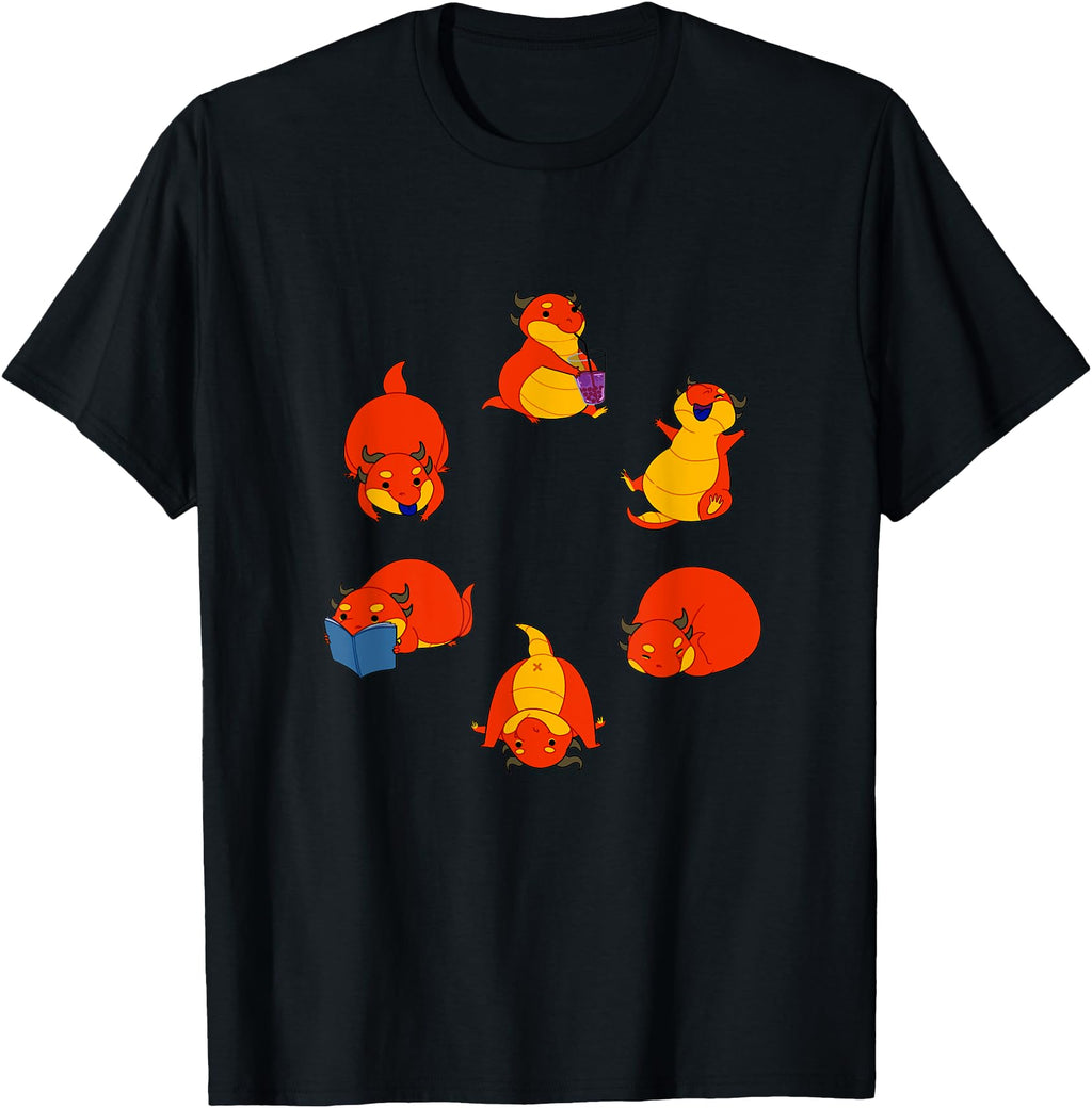 Original Bod Chibi Dragon Rare Sweatshirt - Fun Novelty Design for Adults - T-Shirt, Sweatshirt, Hoodie