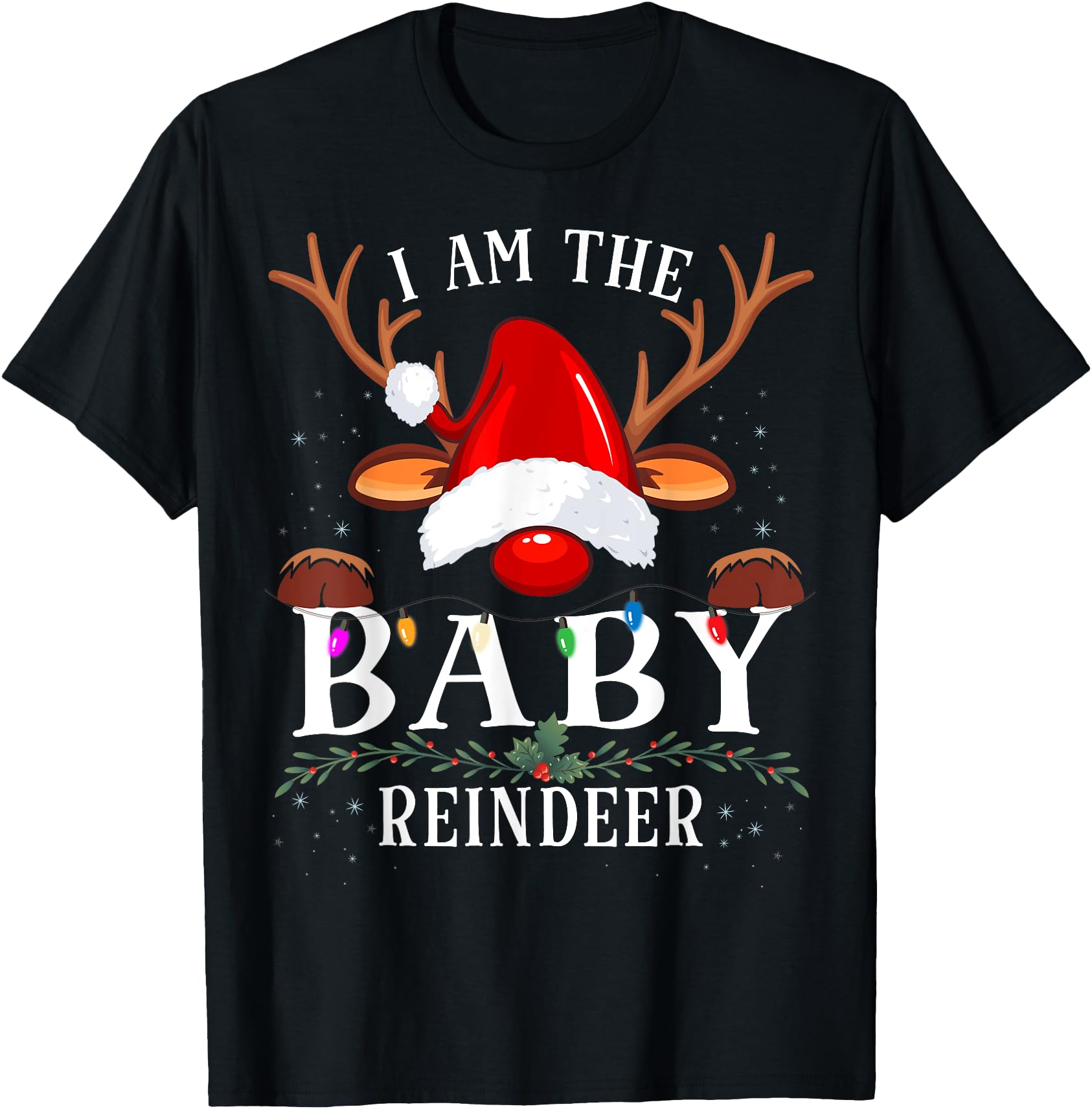 I Am Reindeer Family Exclusive Hoodie - Aesthetic Graphic Men Women - T-Shirt, Sweatshirt, Hoodie