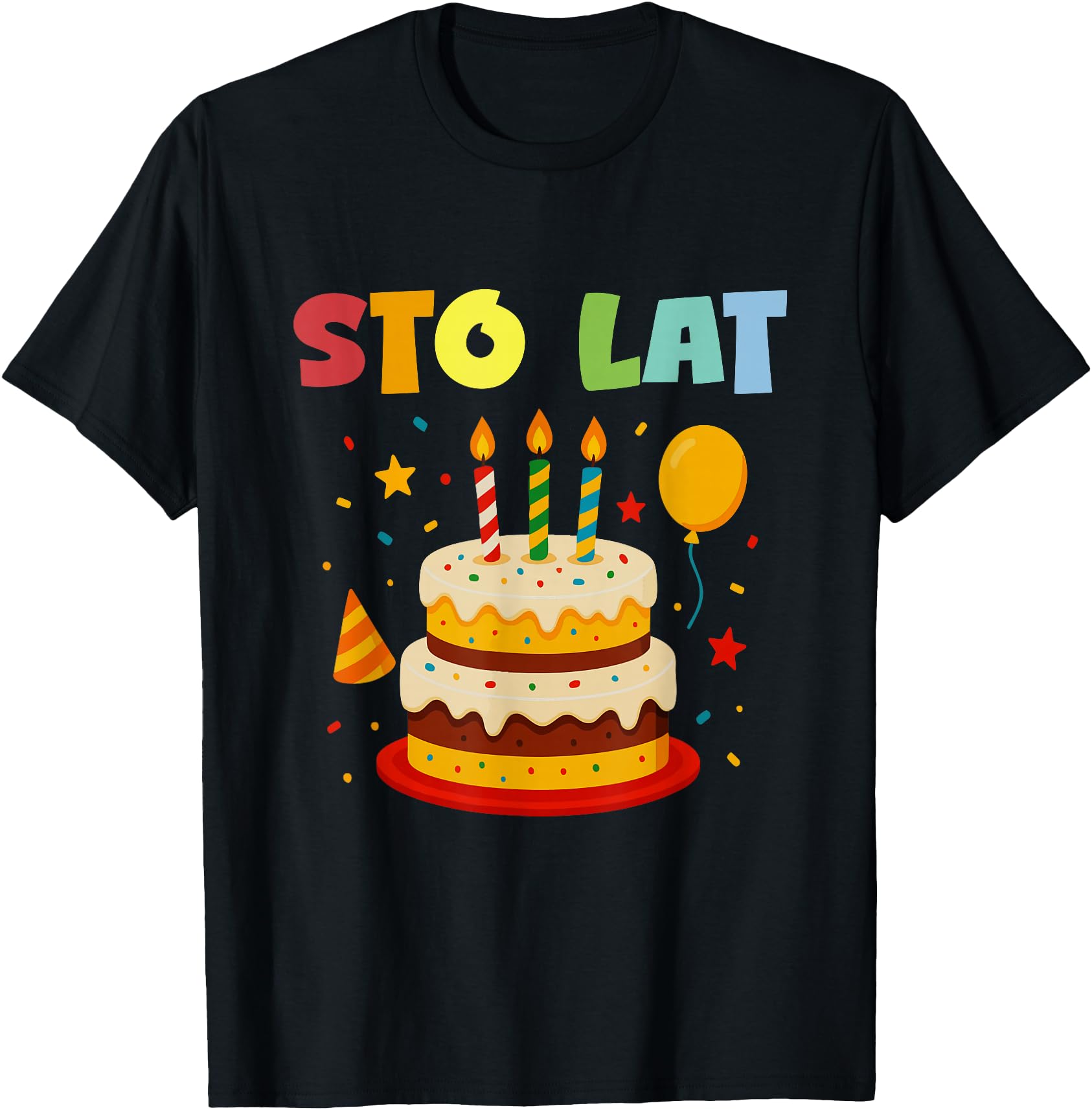 Sto Lat Birthdays Polska Poland Artist T-Shirt - Graphic Print Men Women - T-Shirt, Sweatshirt, Hoodie