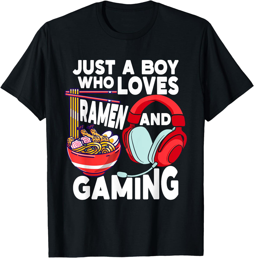Authentic Just Who Loves Ramen And T-Shirt - Custom Art Print Men Women - T-Shirt, Sweatshirt, Hoodie