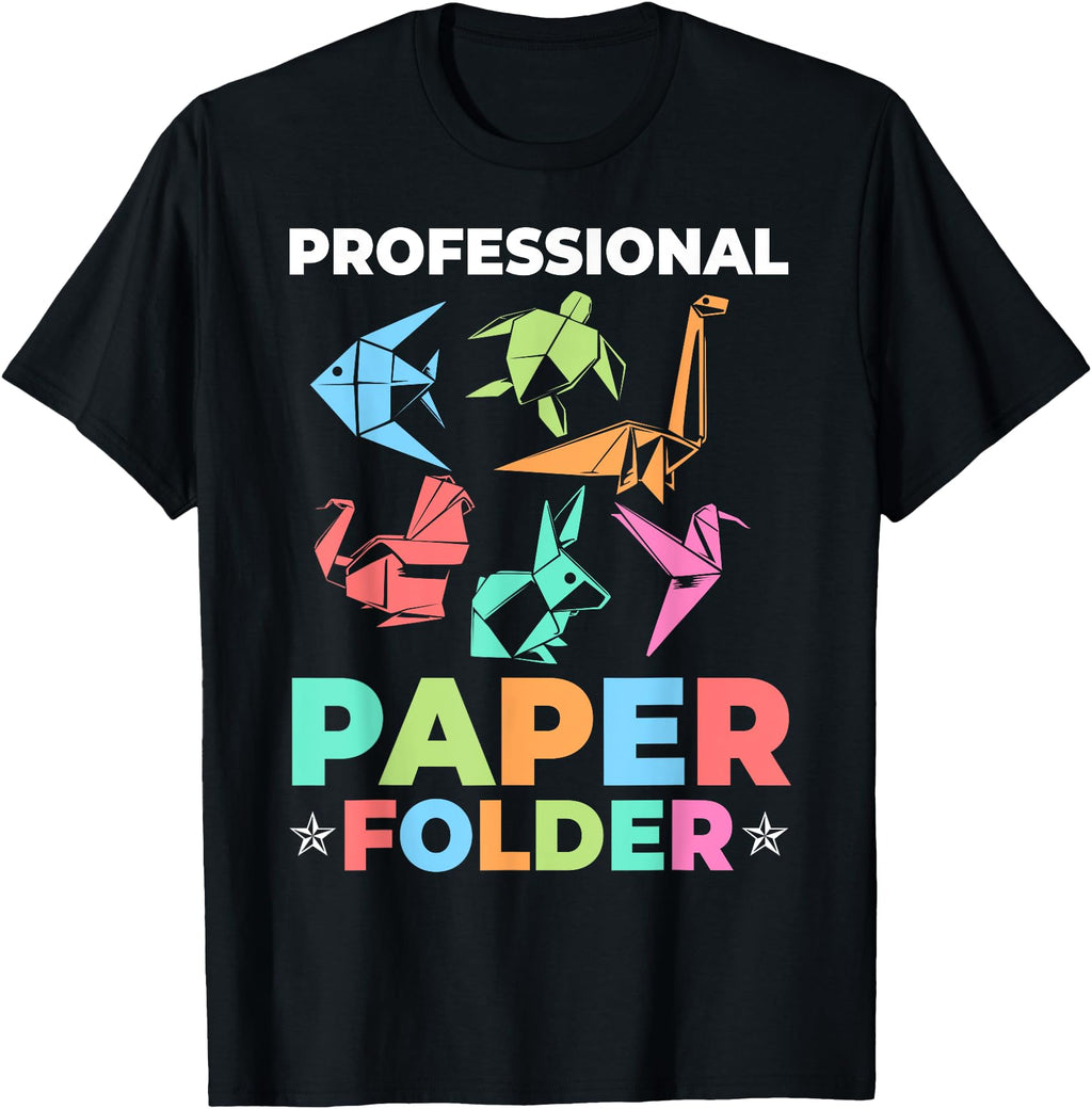Exclusive Japanese Paper Folding T-Shirt - Novelty Apparel Men Women - T-Shirt, Sweatshirt, Hoodie