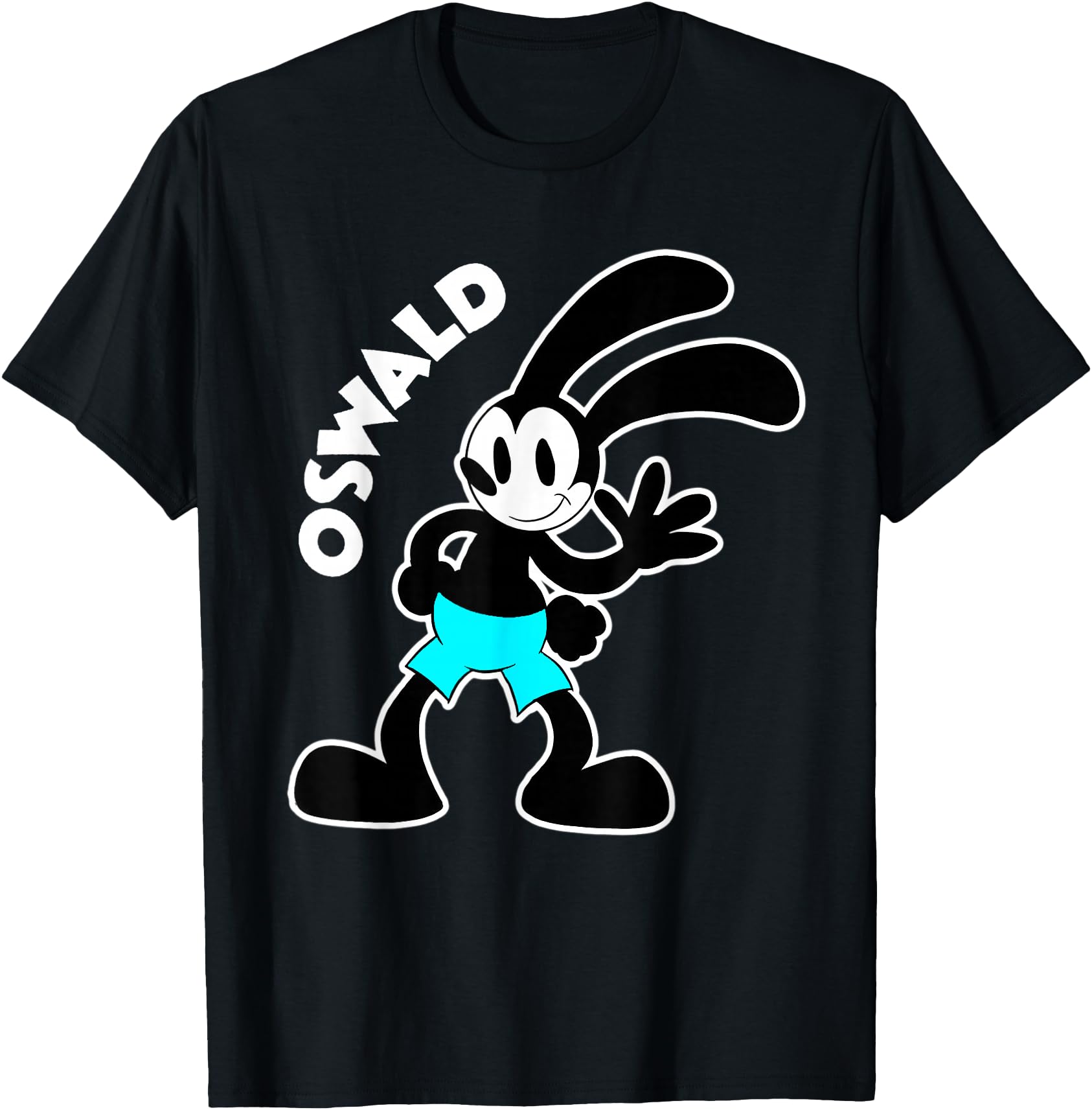 Oswald Rabbit Bunny Cartoon T-Shirt - Novelty Apparel Unisex - T-Shirt, Sweatshirt, Hoodie