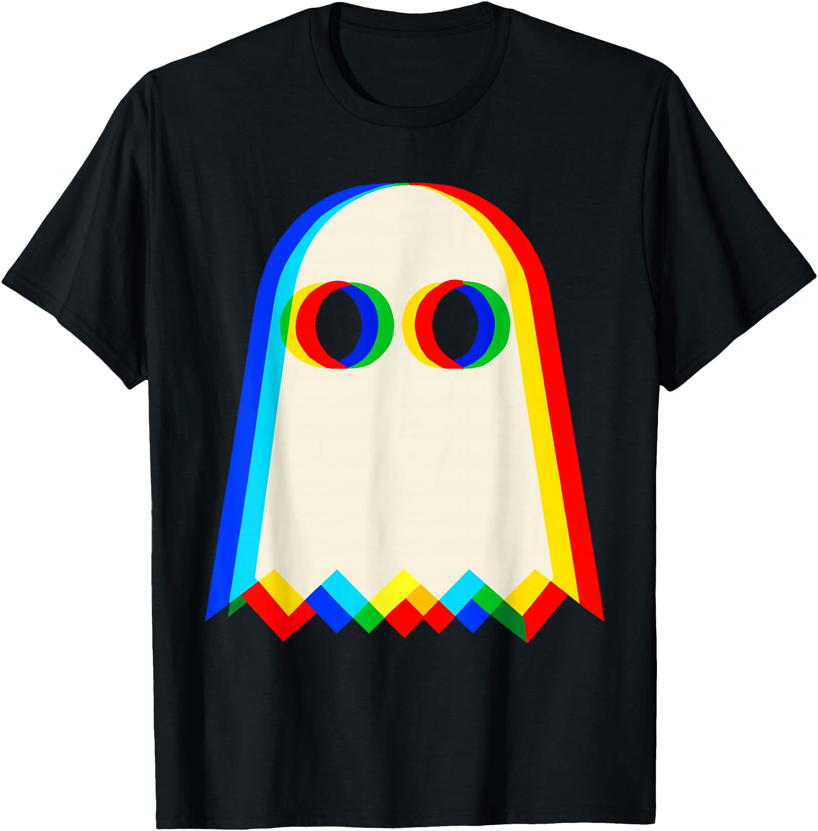 Handcrafted Ghost Trippy Vaporwave Sweatshirt - Trendy Graphic Unisex - T-Shirt, Sweatshirt, Hoodie