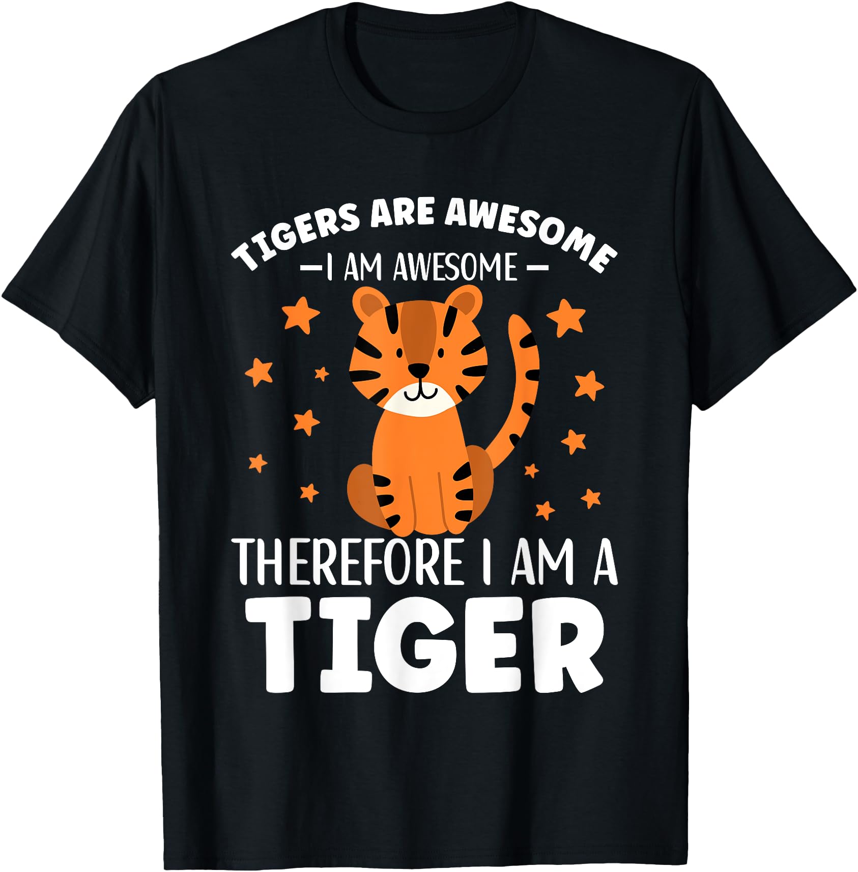 Handcrafted Tigers Are Awesome T-Shirt - Streetwear Style for Adults - T-Shirt, Sweatshirt, Hoodie