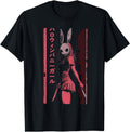 Authentic Anime Horror Bunny Aesthetic Hoodie - Graphic Print Men Women - T-Shirt, Sweatshirt, Hoodie