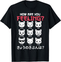 Exclusive Kawaii Cat Mood How Sweatshirt - Casual Everyday Wear Men Women - T-Shirt, Sweatshirt, Hoodie