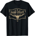 Damn Strait Name Bull Skull Country Cowboy Western - Adult & Kids T-Shirts, Sweatshirts & Hoodies apparel design preview 1