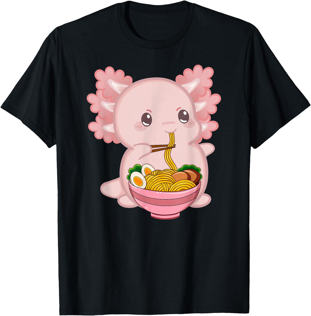 Anime Kawaii Stuff Or Kawaii Axolotl Hoodie - Novelty Apparel for Adults - T-Shirt, Sweatshirt, Hoodie