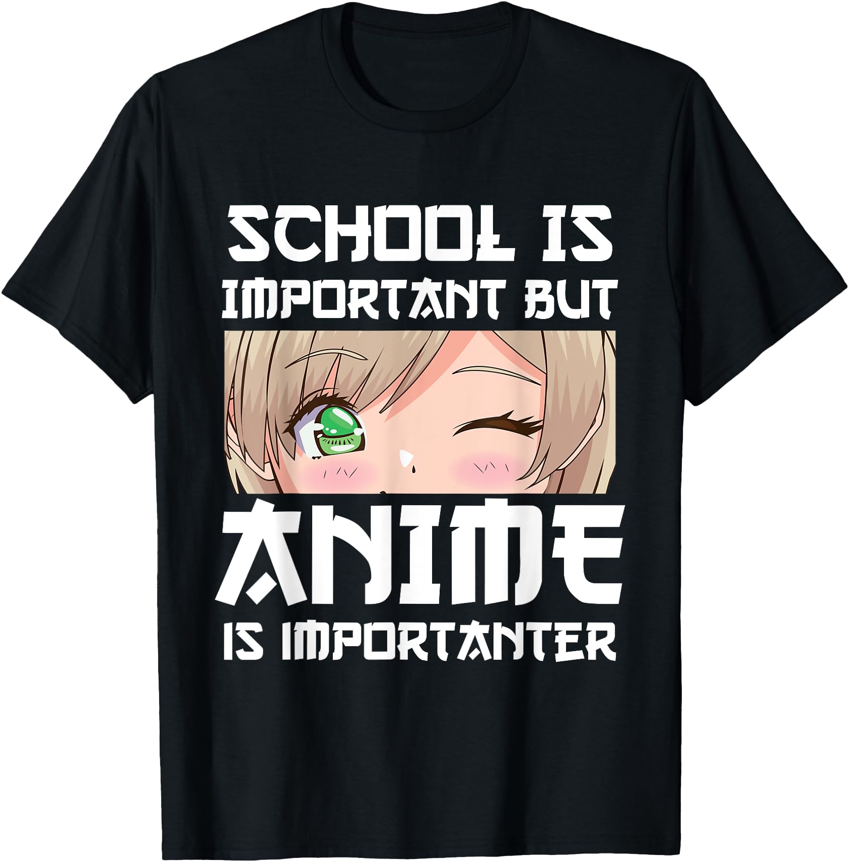 Anime School Is Important But Anime Is Hoodie - Novelty Apparel Men Women - T-Shirt, Sweatshirt, Hoodie
