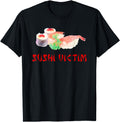 Exclusive Sushi Victim Japanese Food Hoodie - Minimalist Print Unisex - T-Shirt, Sweatshirt, Hoodie