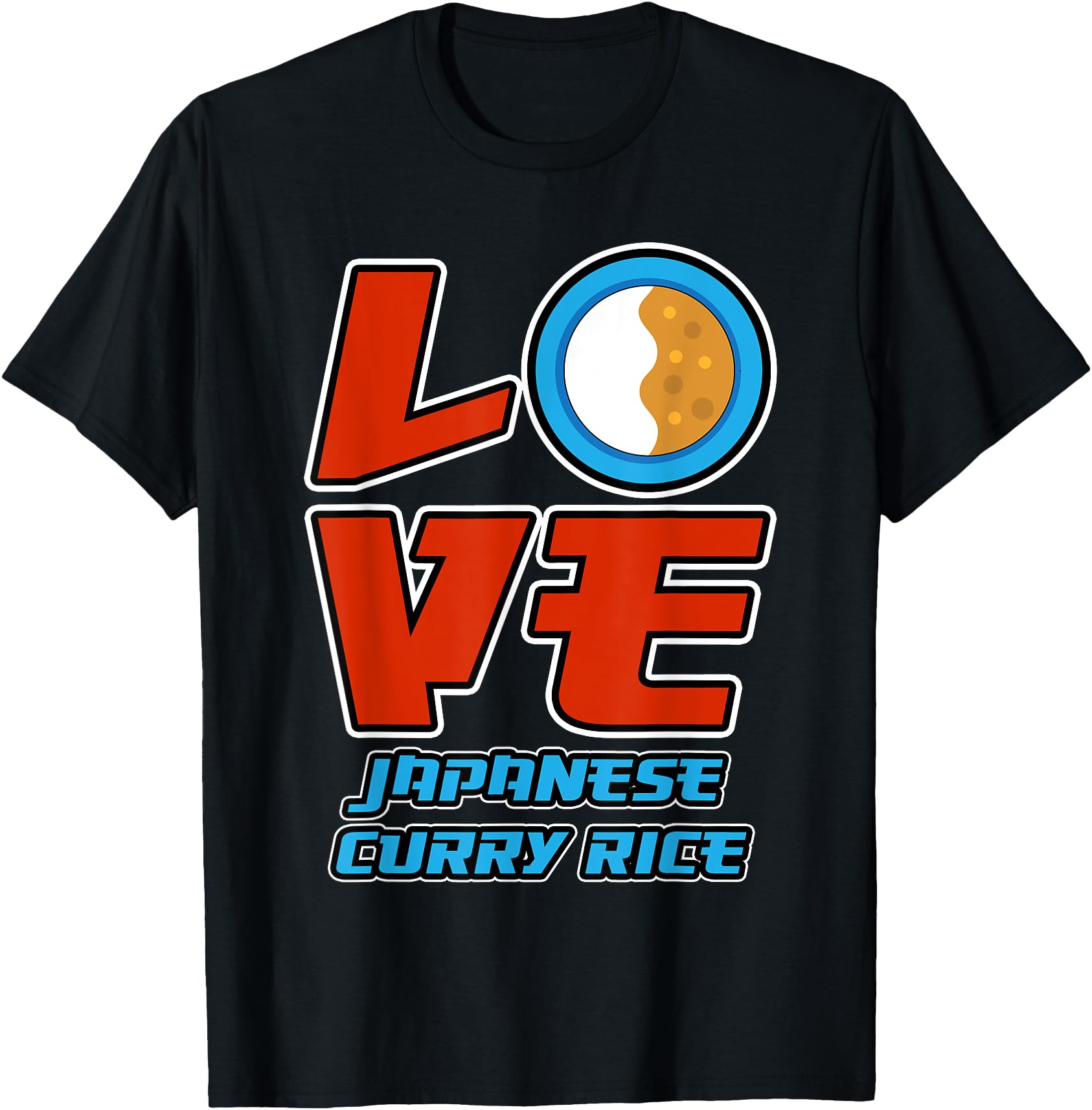 Authentic Love Japanese Curry Rice And Sweatshirt - Unique Graphic Unisex - T-Shirt, Sweatshirt, Hoodie
