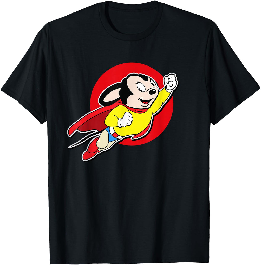 Authentic Superhero Cartoon Mouse T-Shirt - Fun Novelty Design Men Women - T-Shirt, Sweatshirt, Hoodie