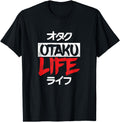 Handcrafted Anime Manga Otaku Life T-Shirt - Trendy Graphic for Adults - T-Shirt, Sweatshirt, Hoodie