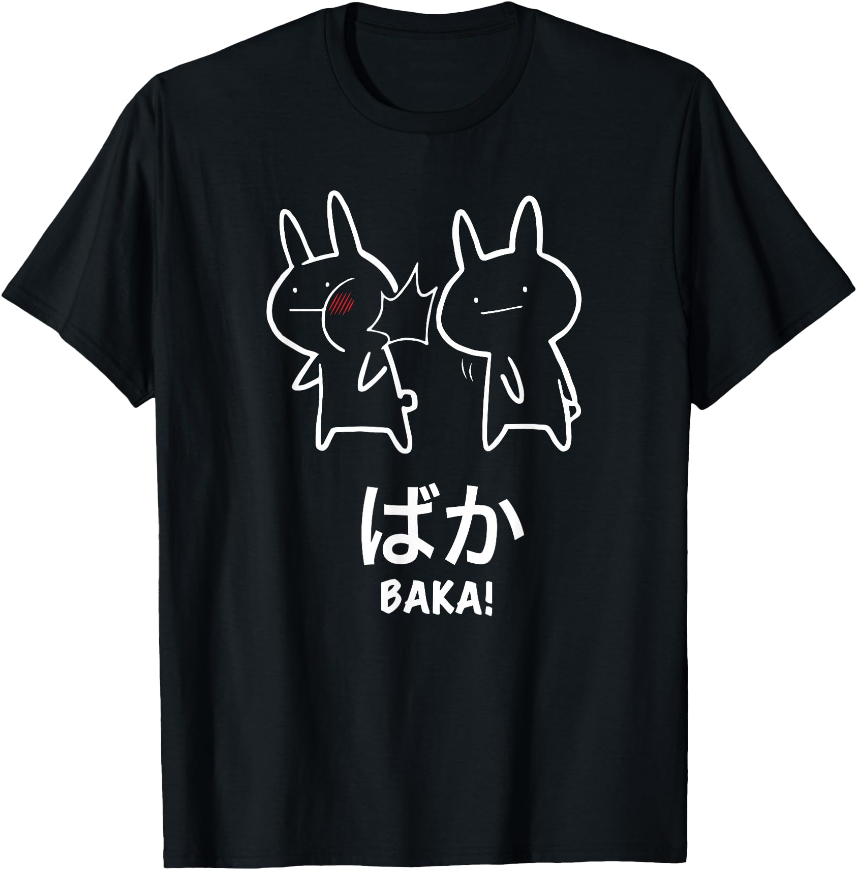 Original Anime Baka Rabbit Slap Baka Sweatshirt - Streetwear Style Unisex - T-Shirt, Sweatshirt, Hoodie