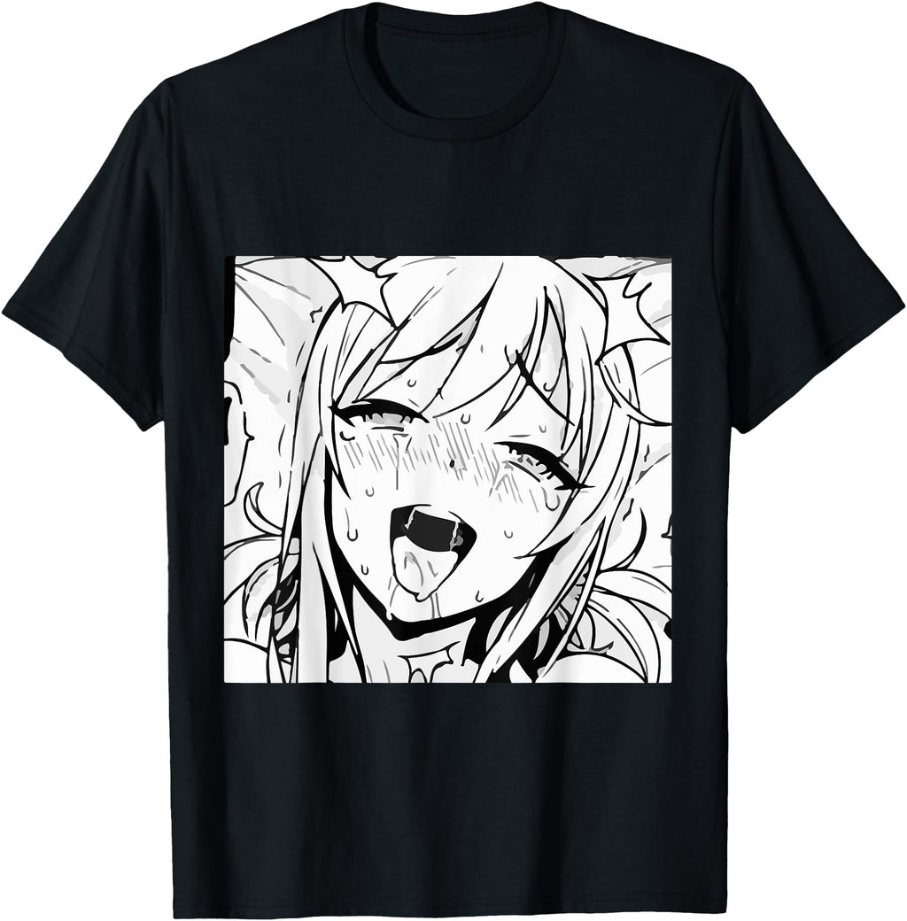 Ecchi Otaku Hentai Waifu Ahegao Sweatshirt - Aesthetic Graphic for Adults - T-Shirt, Sweatshirt, Hoodie