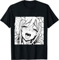 Ecchi Otaku Hentai Waifu Ahegao Sweatshirt - Aesthetic Graphic for Adults - T-Shirt, Sweatshirt, Hoodie