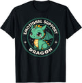 Emotional Support Dragon Kawaii Chibi T-Shirt - Graphic Print for Adults - T-Shirt, Sweatshirt, Hoodie