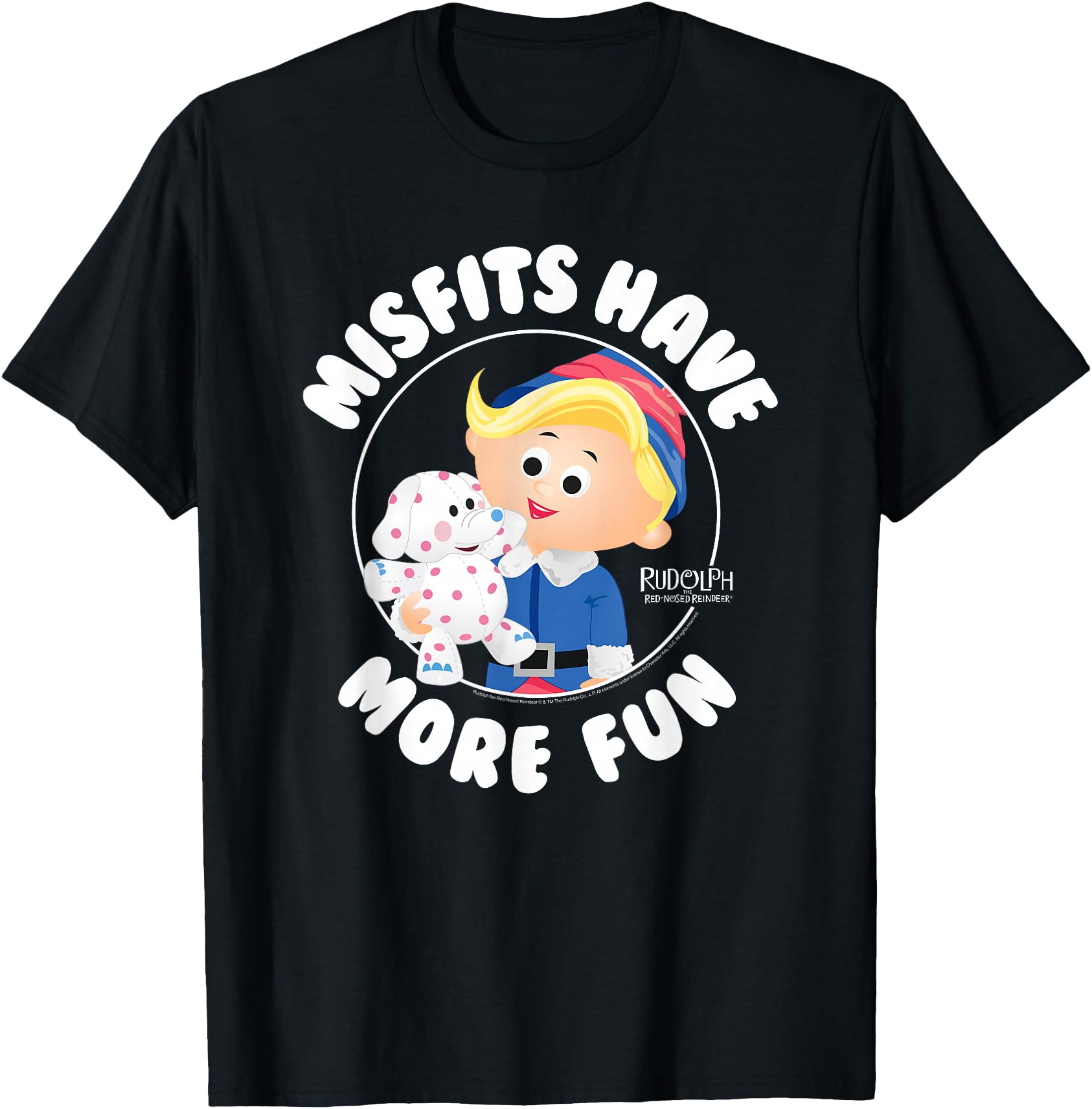 Original Rudolph Misfits Have More T-Shirt - Custom Art Print for Adults - T-Shirt, Sweatshirt, Hoodie