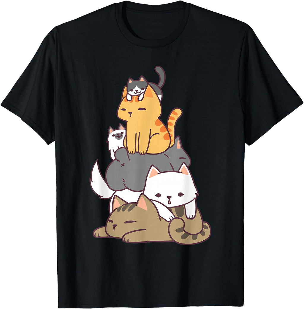Authentic Pile Kitty Cats Cat Rare Hoodie - Trendy Graphic for Adults - T-Shirt, Sweatshirt, Hoodie