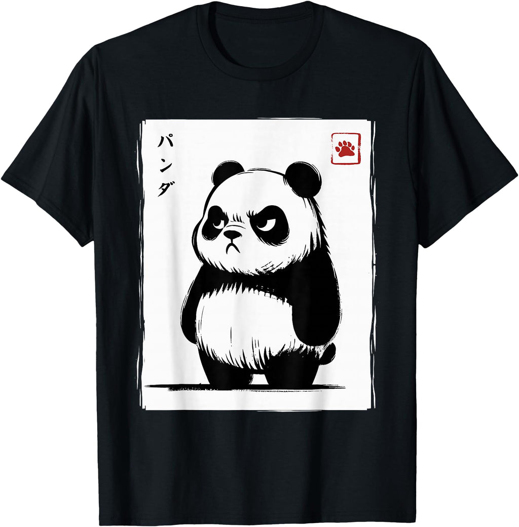 Exclusive Kawaii Panda Ink Japanese Hoodie - Aesthetic Graphic Men Women - T-Shirt, Sweatshirt, Hoodie