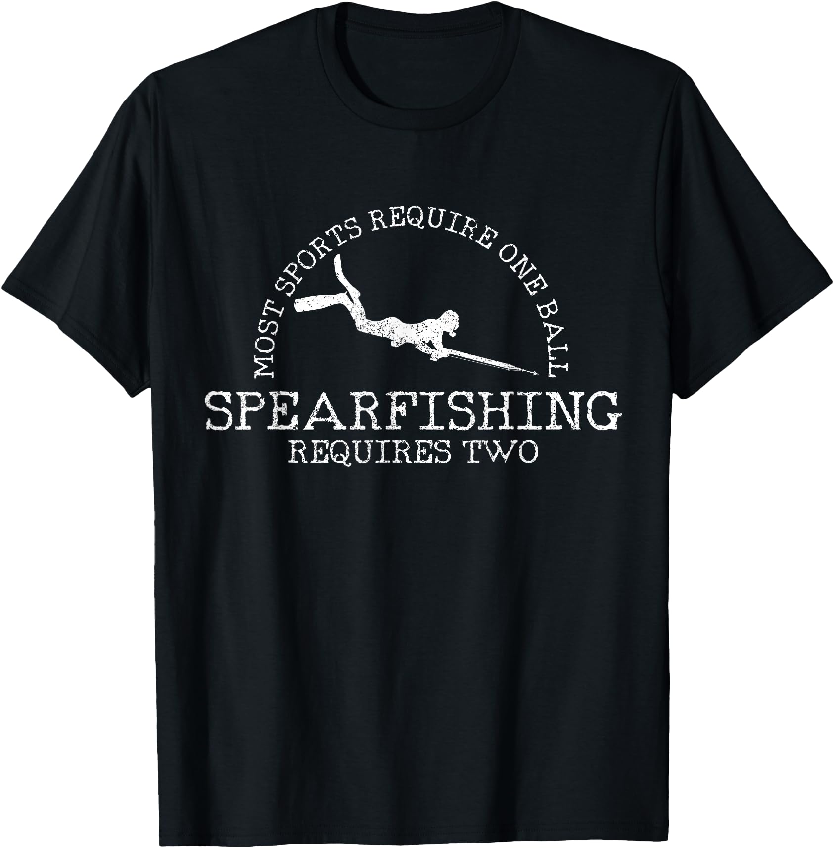 Spear Fishing Harpoon Freediving T-Shirt - Custom Art Print for Adults - T-Shirt, Sweatshirt, Hoodie