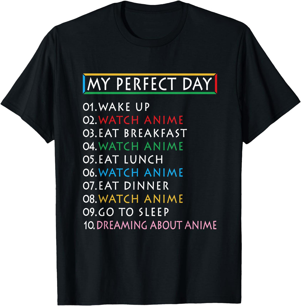 Original My Day Watch Anime Loves Sweatshirt - Streetwear Style Men Women - T-Shirt, Sweatshirt, Hoodie