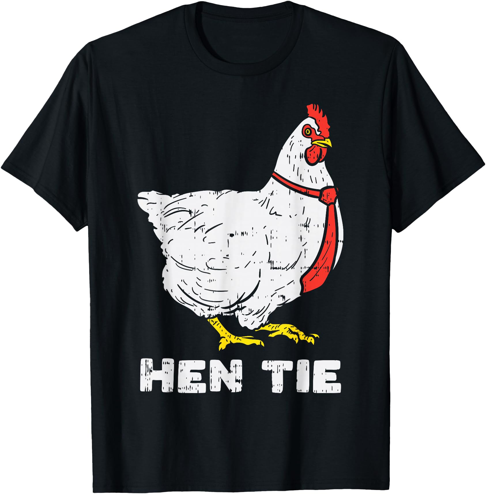 Authentic Hen Tie Japanese Anime Pun Sweatshirt - Minimalist Print Unisex - T-Shirt, Sweatshirt, Hoodie