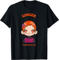 Authentic Ginger Is Spice Life Chibi Hoodie - Trendy Graphic Men Women - T-Shirt, Sweatshirt, Hoodie