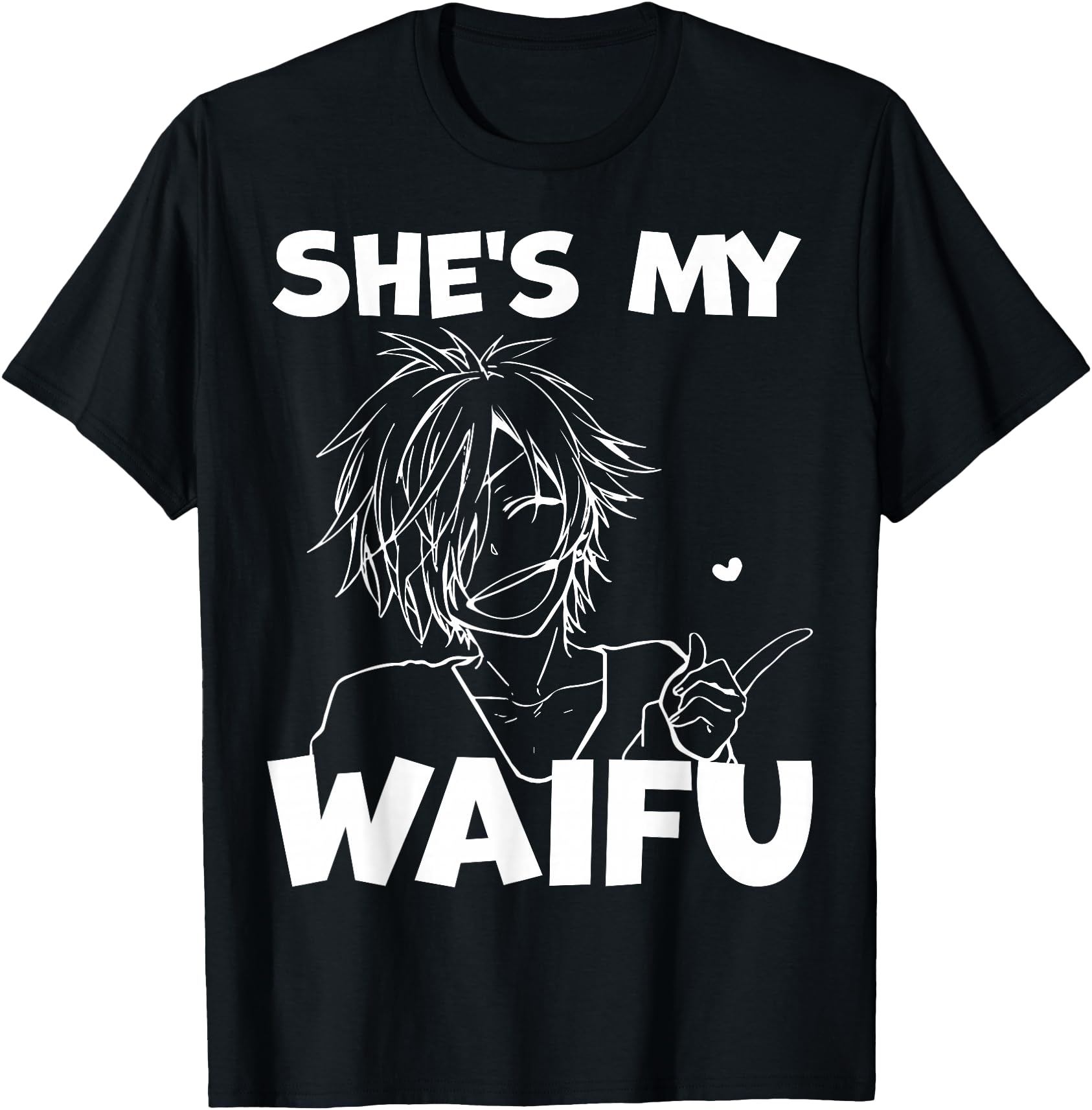 Exclusive She S My Waifu Anime Hoodie - Aesthetic Graphic Men Women - T-Shirt, Sweatshirt, Hoodie