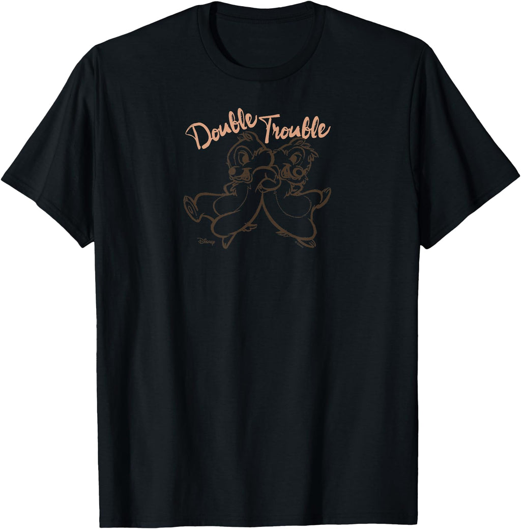 Handcrafted Chip N Dale Double Trouble T-Shirt - Novelty Apparel Unisex - T-Shirt, Sweatshirt, Hoodie