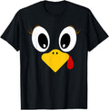 Handcrafted Turkey Eyes Beak T-Shirt - Streetwear Style for Adults - T-Shirt, Sweatshirt, Hoodie