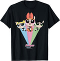 Cn Powerpuff Group Shot Artist T-Shirt - Trendy Graphic Men Women - T-Shirt, Sweatshirt, Hoodie