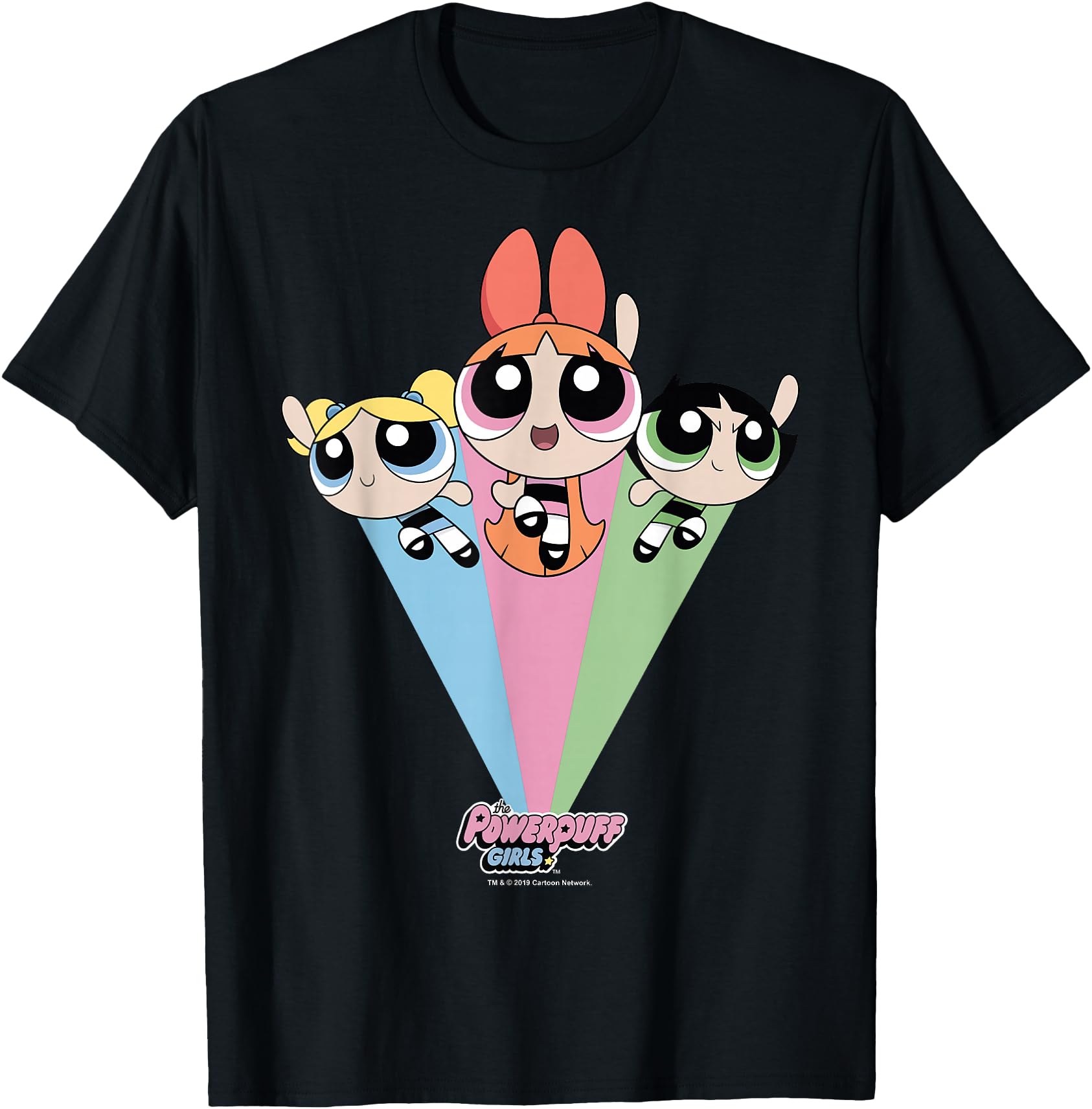 Cn Powerpuff Group Shot Artist T-Shirt - Trendy Graphic Men Women - T-Shirt, Sweatshirt, Hoodie