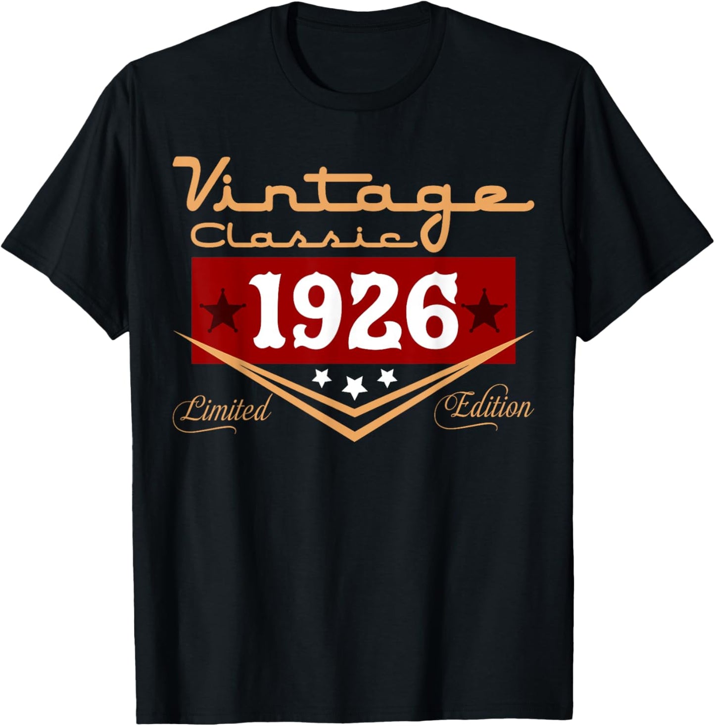 100Th Decoration 1926 100 Years Old TShirt Gift Idea for Anniversary