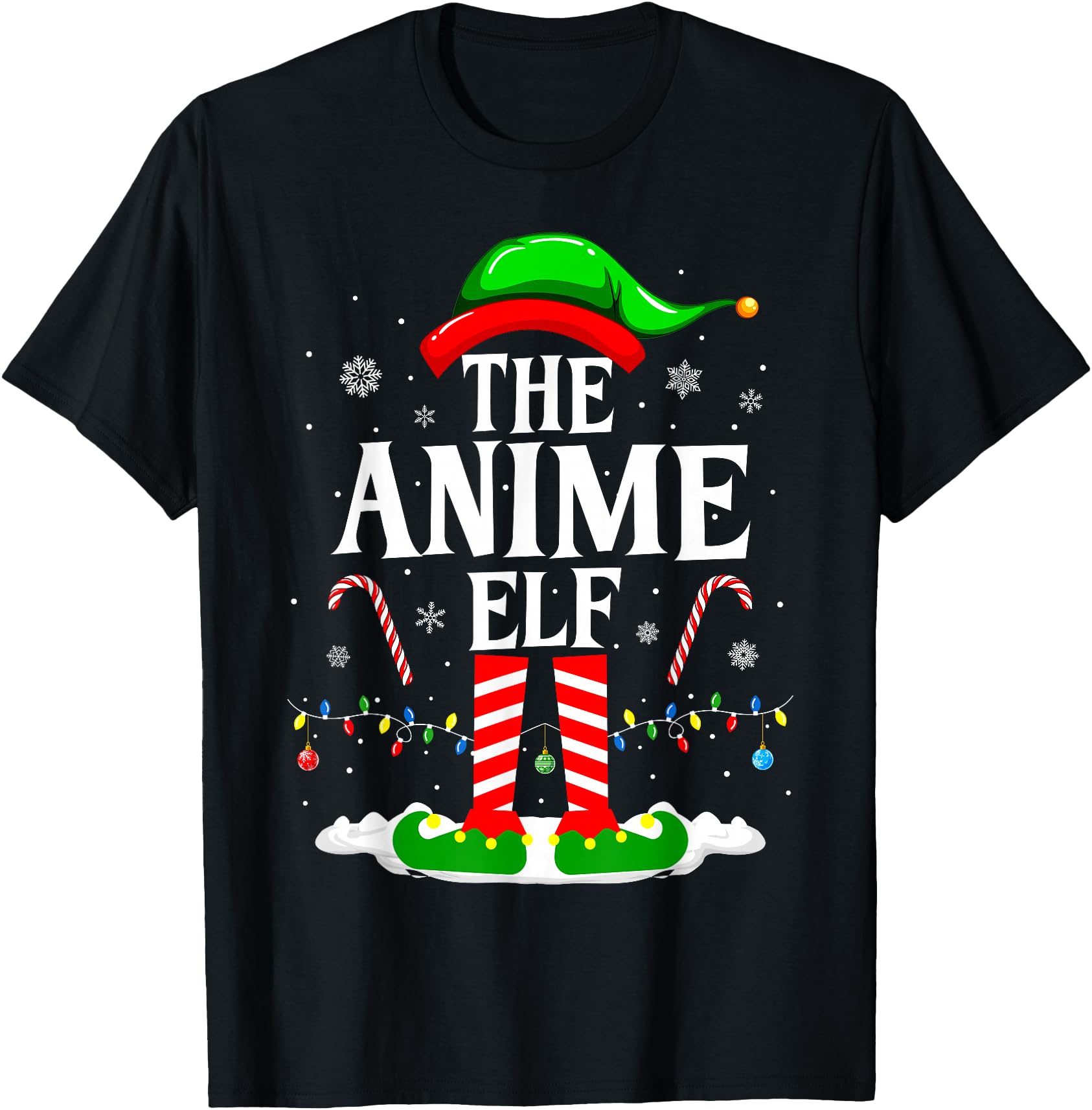 Original Anime Elf Matching Family Sweatshirt - Aesthetic Graphic Unisex - T-Shirt, Sweatshirt, Hoodie
