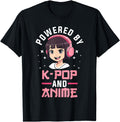 Handcrafted Powered K Pop And Anime Sweatshirt - Graphic Print Men Women - T-Shirt, Sweatshirt, Hoodie