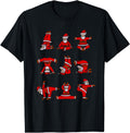 Handcrafted Yoga Santa Rare T-Shirt - Trendy Graphic Unisex - T-Shirt, Sweatshirt, Hoodie