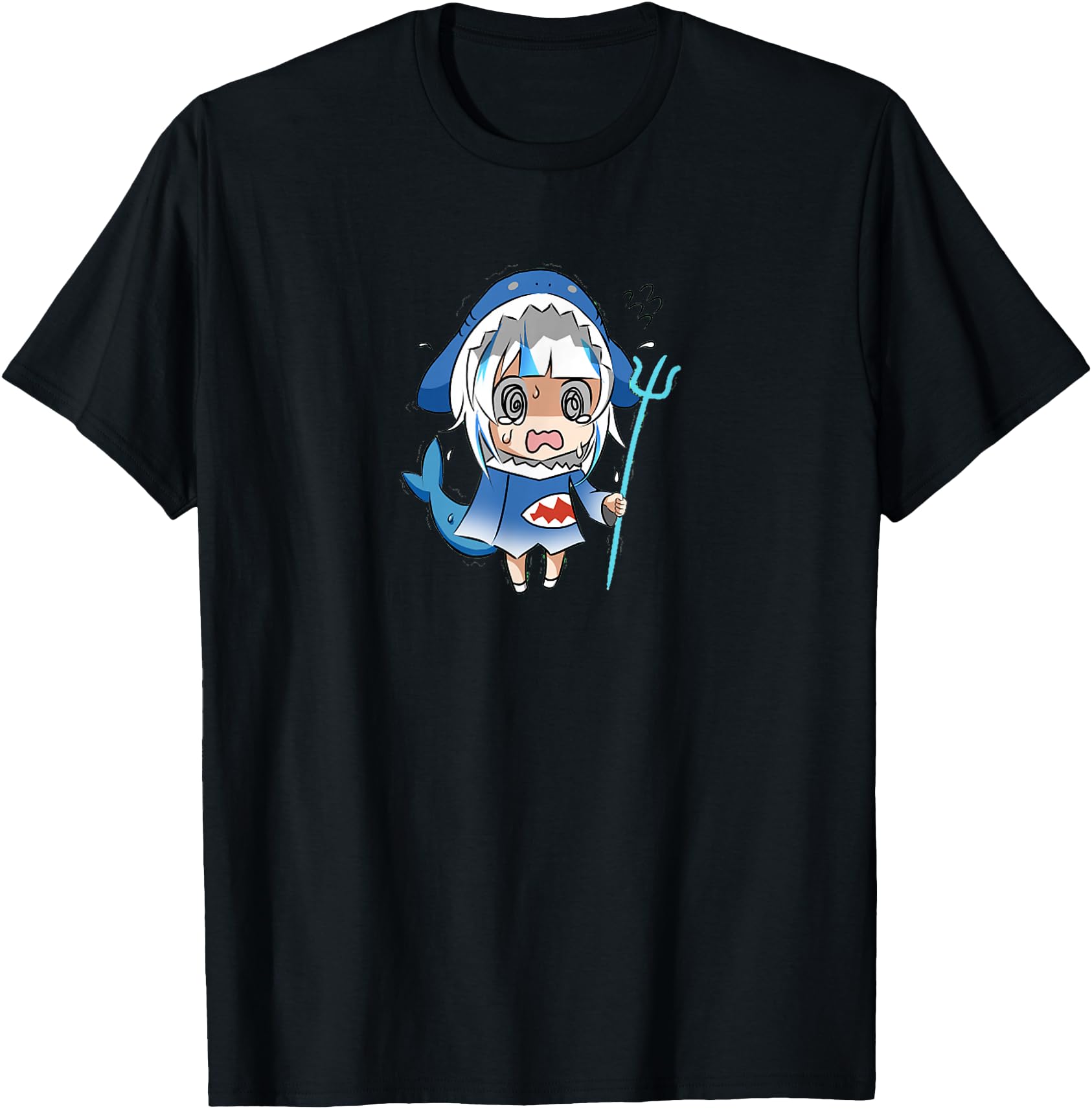 Original Panic Gura I I Virtual Sweatshirt - Custom Art Print Unisex - T-Shirt, Sweatshirt, Hoodie