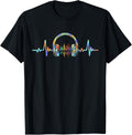 Heartbeat Headphone Tie Dye Sound Lover Engineer - Adult & Kids T-Shirts, Sweatshirts & Hoodies apparel design preview 1