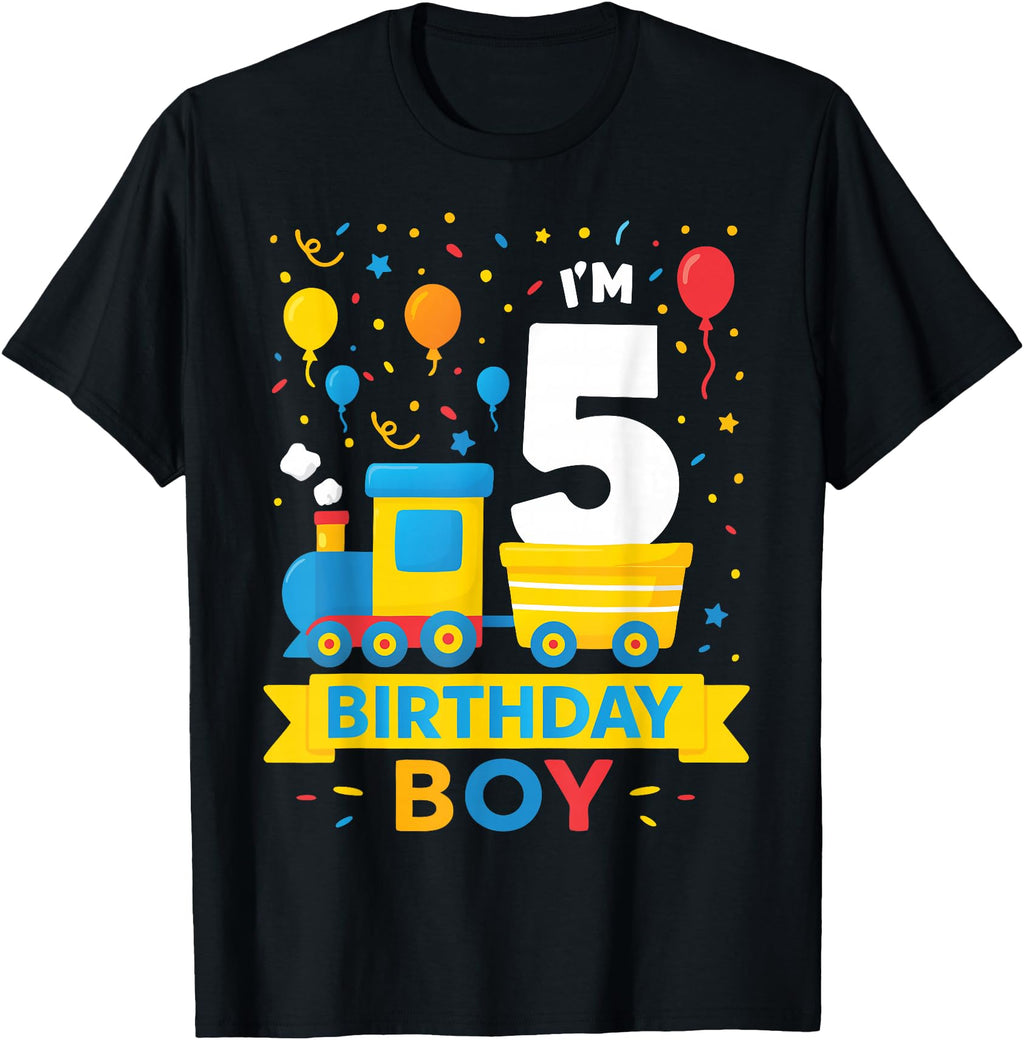 Exclusive Five 5Yr 5Th Train 5 Years Hoodie - Unique Graphic for Adults - T-Shirt, Sweatshirt, Hoodie