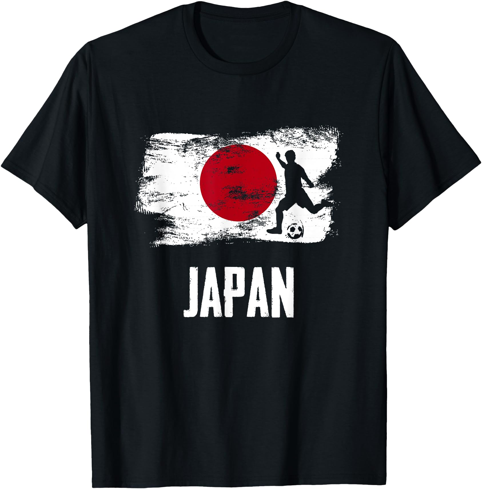 Handcrafted Japan Flag Jersey Japanese Hoodie - Custom Art Print Men Women - T-Shirt, Sweatshirt, Hoodie