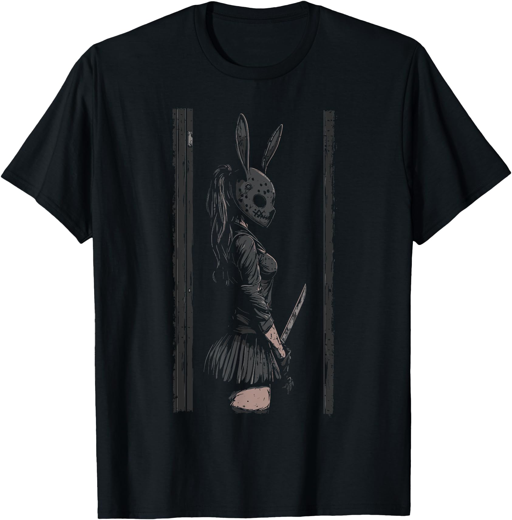 Exclusive Anime Horror Bunny Aesthetic T-Shirt - Streetwear Style Unisex - T-Shirt, Sweatshirt, Hoodie