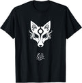 Amaterasu Okami Wolf Mask Sweatshirt - Minimalist Print for Adults - T-Shirt, Sweatshirt, Hoodie