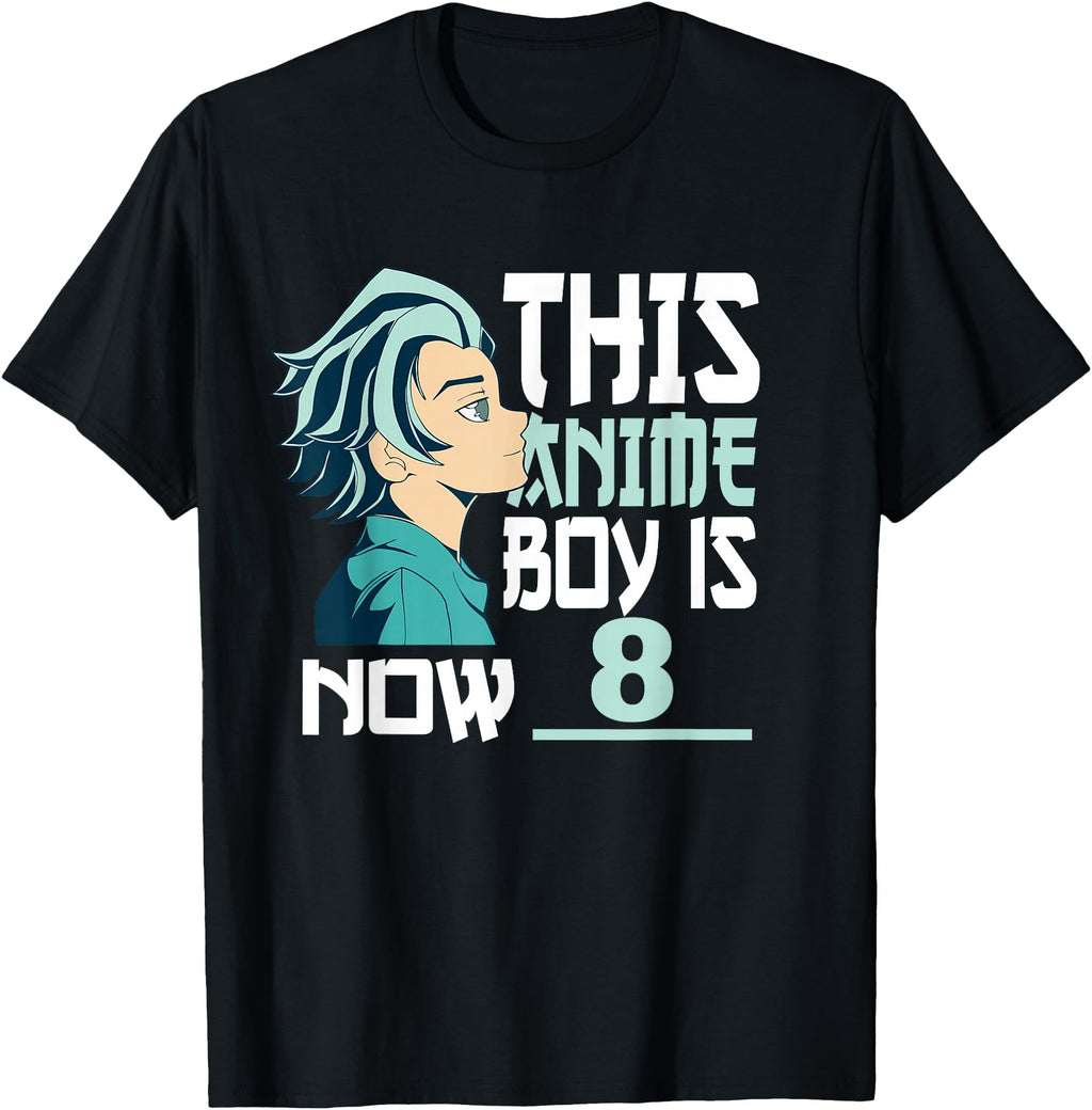 Manga This Anime Is Now 8 Years Old 8 Hoodie - Aesthetic Graphic Men Women - T-Shirt, Sweatshirt, Hoodie