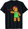 Gingerbread Cookie Matching Couple Rare Hoodie - Streetwear Style Unisex - T-Shirt, Sweatshirt, Hoodie